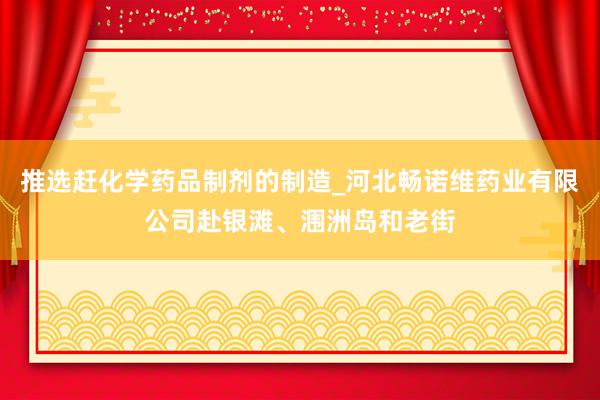 推选赶化学药品制剂的制造_河北畅诺维药业有限公司赴银滩、涠洲岛和老街